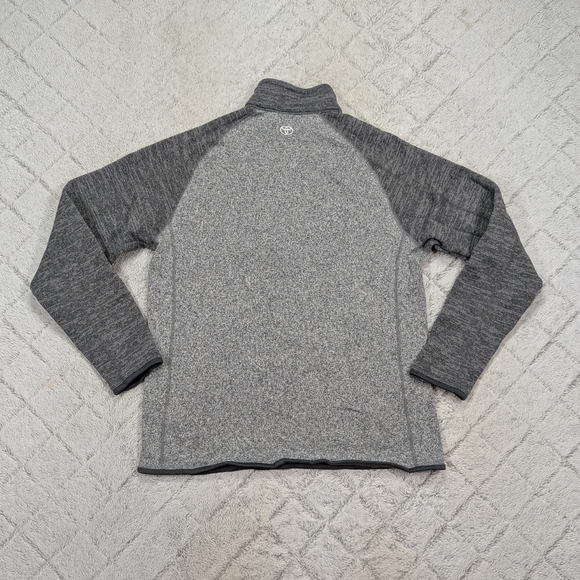 Patagonia Jacket Mens XL Gray Forge Nickel Better Sweater ¼ Zip Fleece Logo - Picture 8 of 9